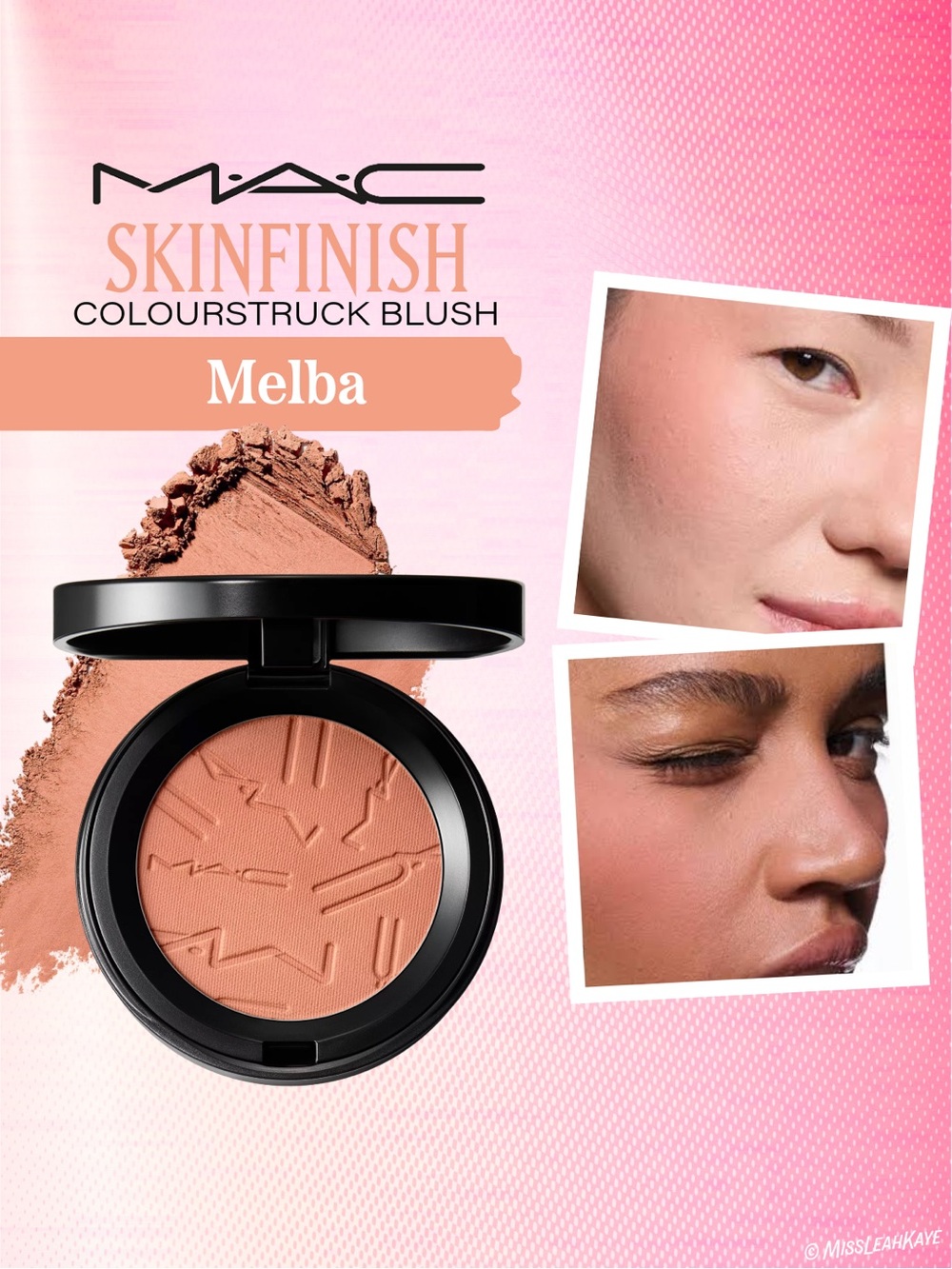 MAC Skinfinish Colourstruck Blush - Melba